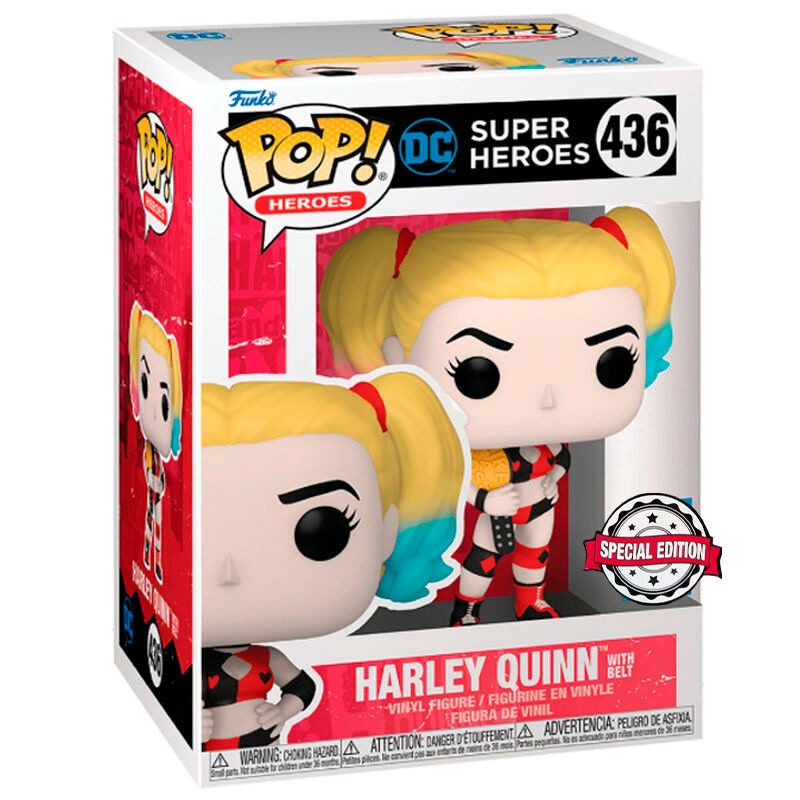 Funko POP DC Comics Super Heroes Harley Quinn Exclusivo - Frikibase.com