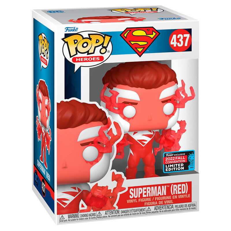 Funko POP DC Comics Superman - Superman Red Exclusivo - Frikibase.com