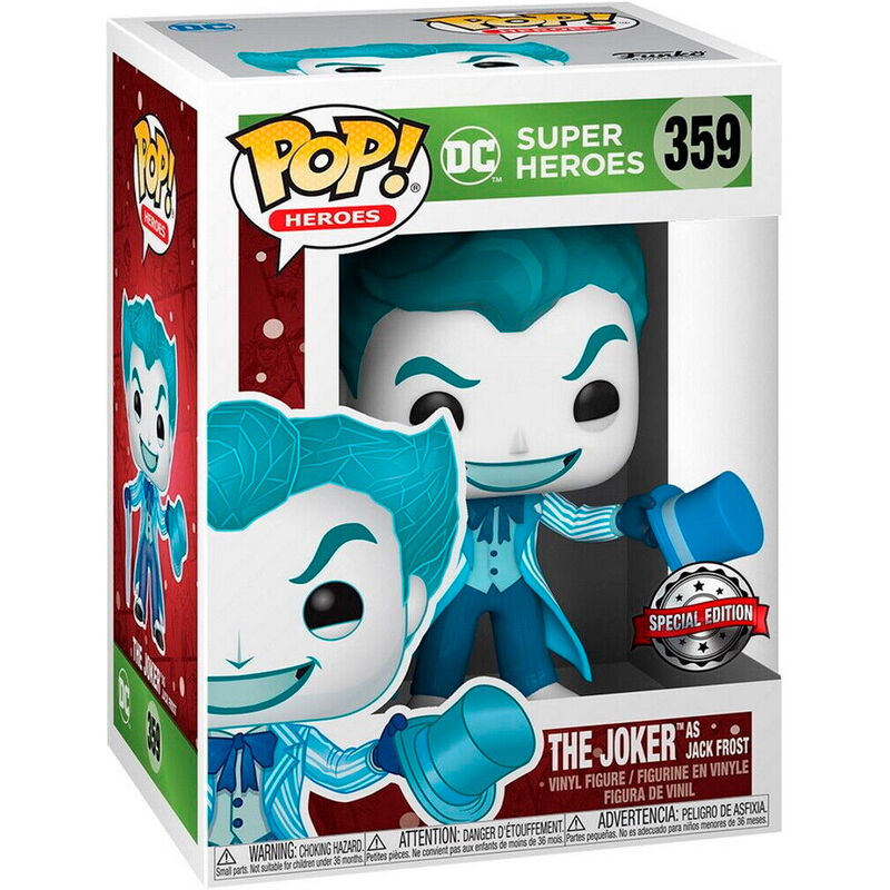 Funko POP DC Comics The Joker Jack Frost Exclusivo - Frikibase.com