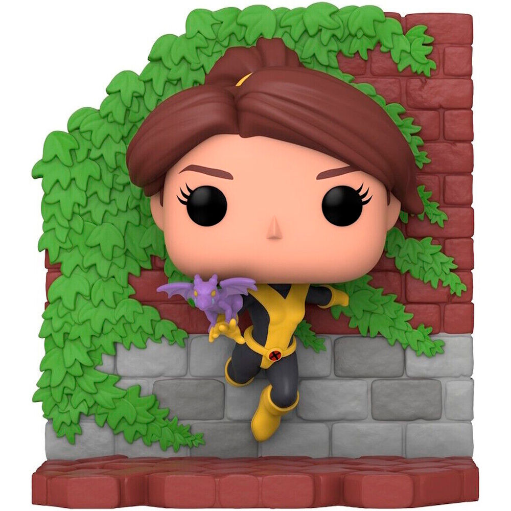 Funko POP Deluxe Marvel X-Men Kitty Pryde with Lockheed Exclusivo - Frikibase.com