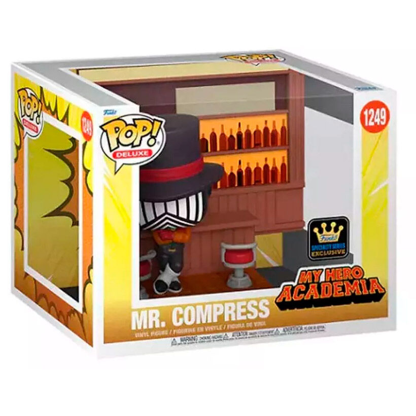 Funko POP Deluxe My Hero Academia Mr. Compress Exclusivo - Frikibase.com