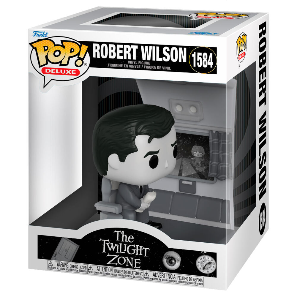 Funko POP Deluxe The Twilight Zone Robert Wilson - Frikibase.com