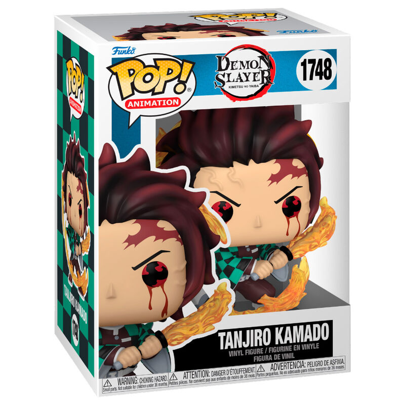 Funko POP Demon Slayer Kimetsu no Yaiba Tanjiro Kamado - Frikibase.com