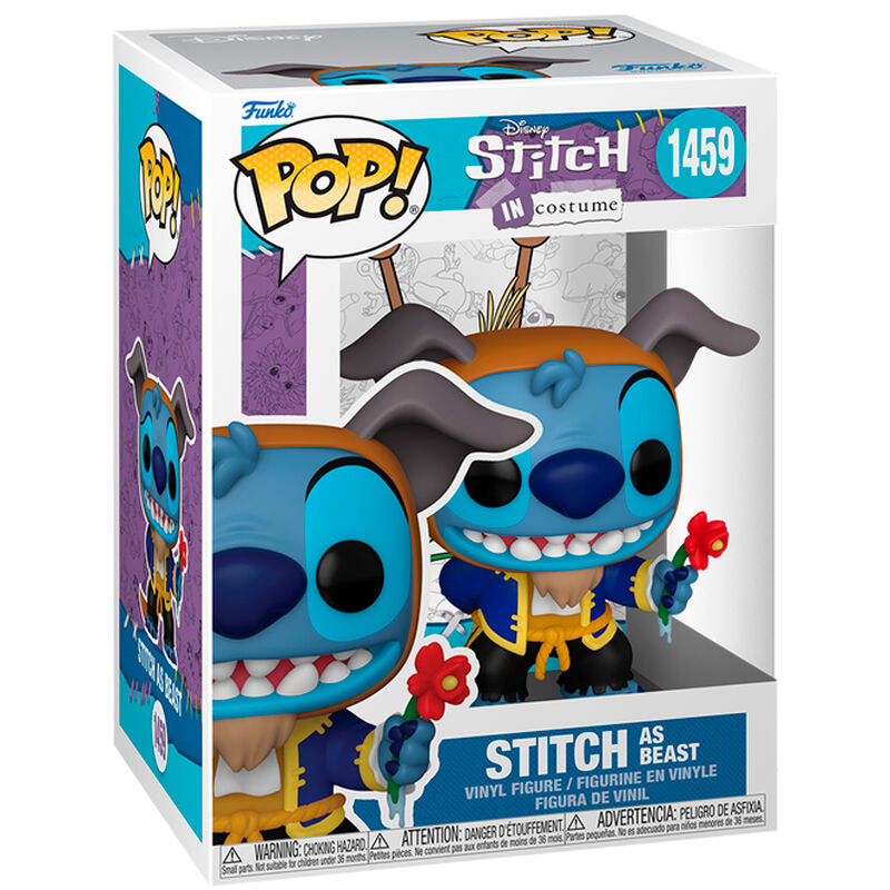 Funko POP Disney Stitch as Beast - Frikibase.com