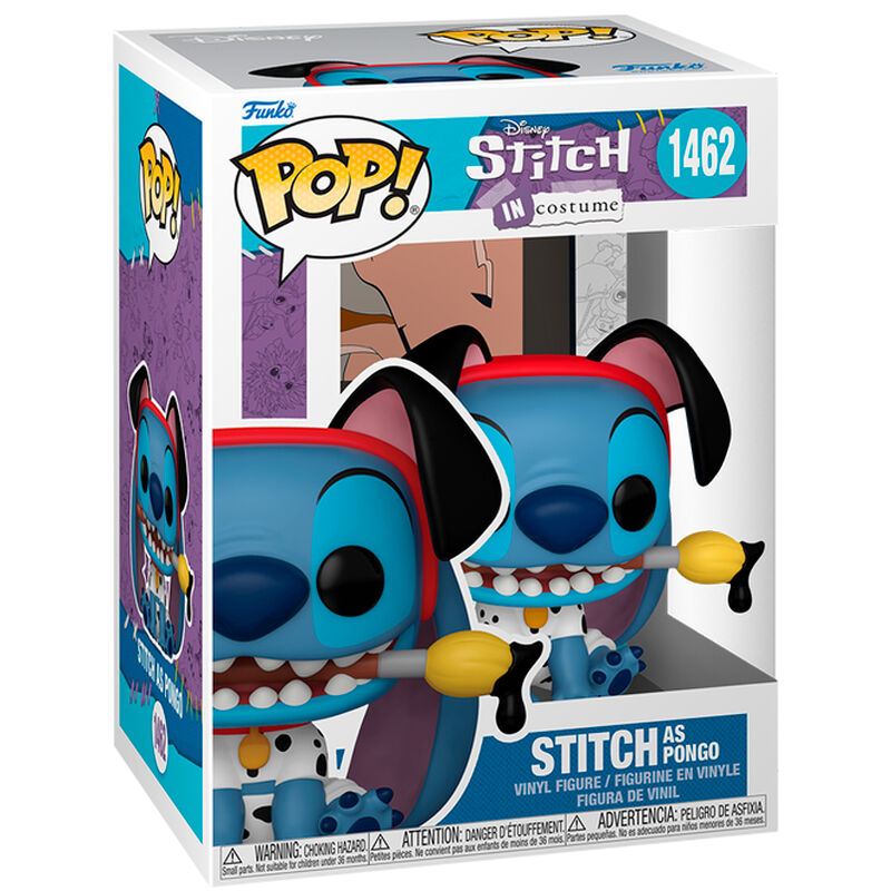 Funko POP Disney Stitch as Pongo - Frikibase.com