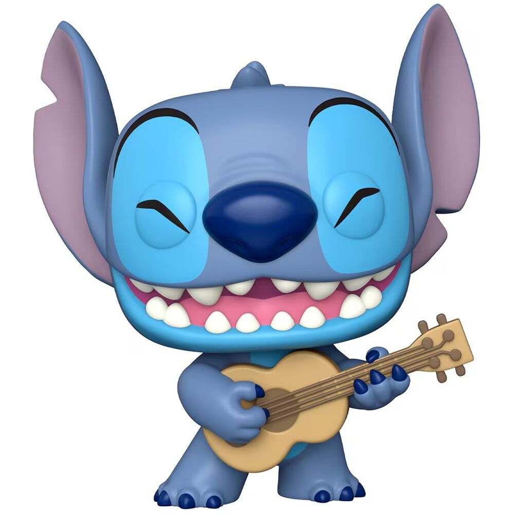 Funko POP Disney Stitch Ukelele Exclusivo 25cm - Frikibase.com