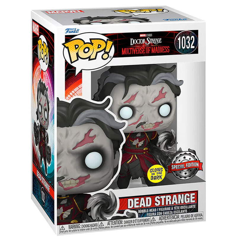 Funko POP Doctor Strange Multiverse of Madness Dead Strange Exclusivo - Frikibase.com