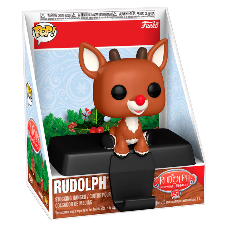 Funko POP Edge-Sitter Rudolph The Red-Nosed Reindeer Rudolph - Frikibase.com