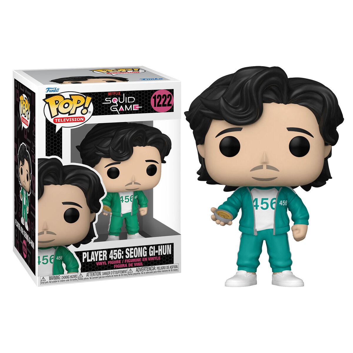 Funko POP El Juego del Calamar Gi-hun 456 - Frikibase.com