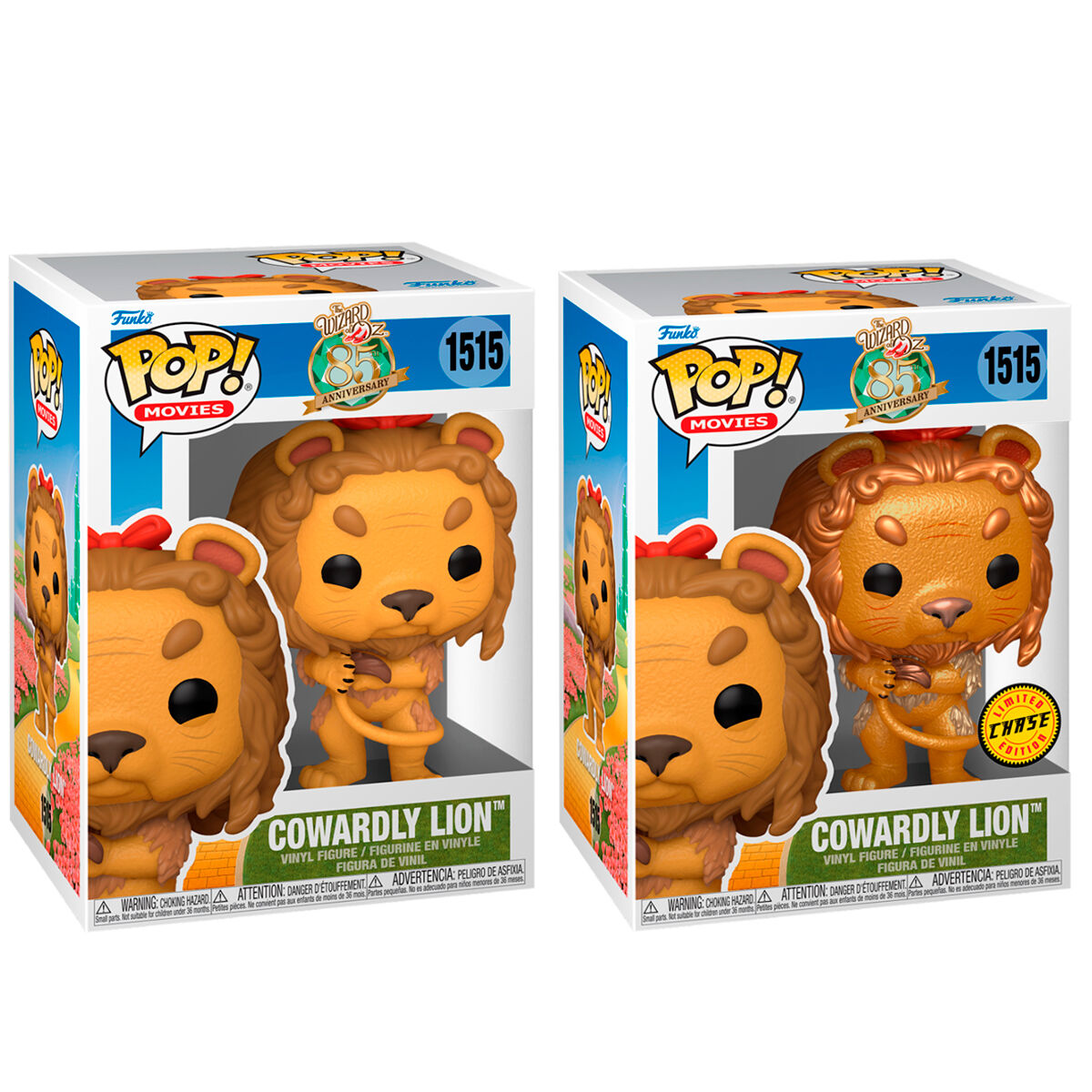 Funko POP El Mago de Oz Cowardly Lion (5+1 Chase) - Frikibase.com