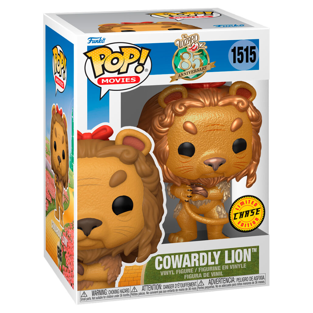 Funko POP El Mago de Oz Cowardly Lion Chase - Frikibase.com