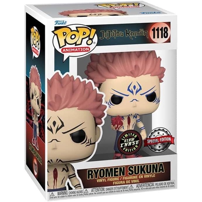 Funko POP Jujutsu Kaisen Ryomen Sukuna Exclusivo Chase - Frikibase.com