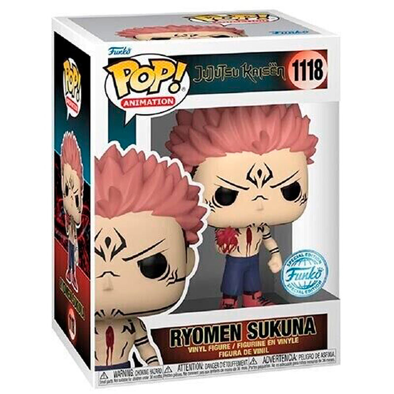 Funko POP Jujutsu Kaisen Ryomen Sukuna Exclusivo - Frikibase.com