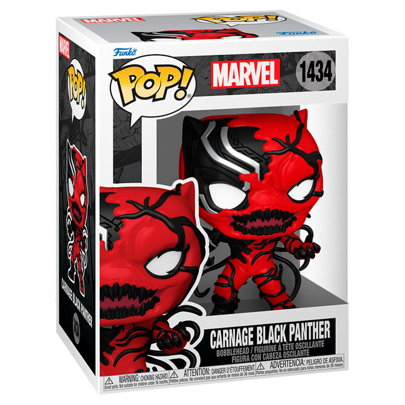 Funko POP Marvel Carnage Black Panther - Frikibase.com