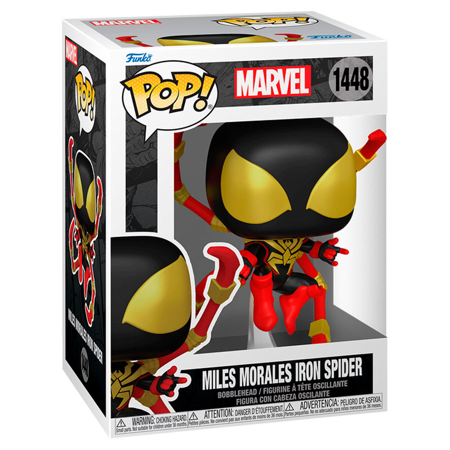 Funko POP Marvel Miles Morales Iron Spider (5+1 Chase) - Frikibase.com