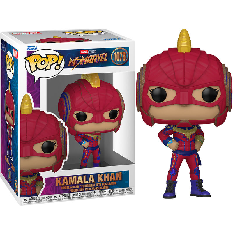 Funko POP Marvel Ms. Marvel Kamala Khan - Frikibase.com