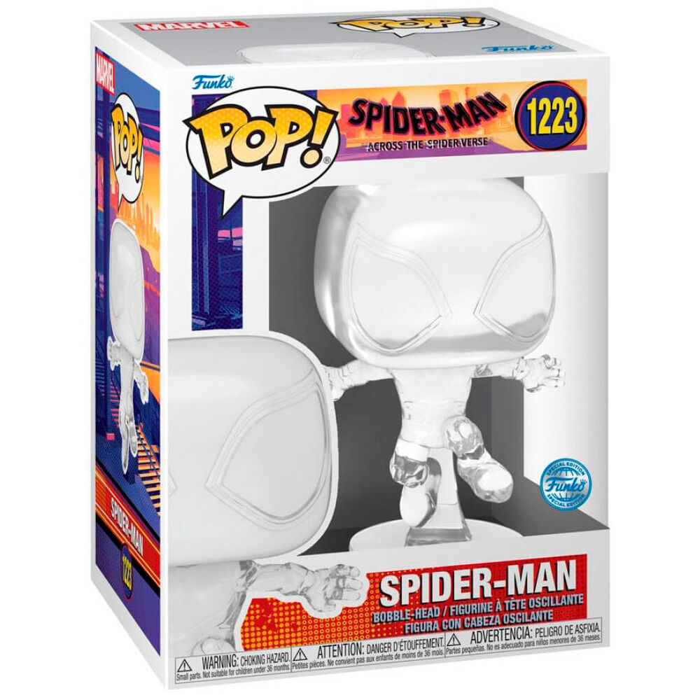 Funko POP Marvel Spideman Across The Spiderverse Spider-Man Exclusivo - Frikibase.com