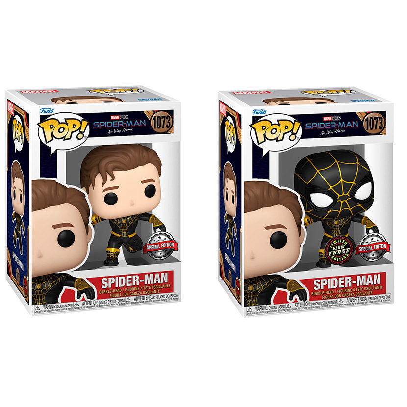 Funko POP Marvel Spider-Man No Way Home Spider-Man Exclusivo (5+1 Chase) - Frikibase.com