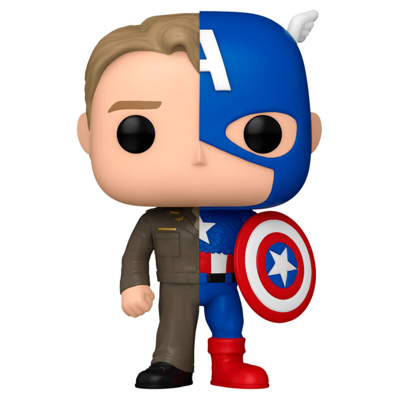 Funko POP Marvel Steve Rogers/Capitan America - Frikibase.com