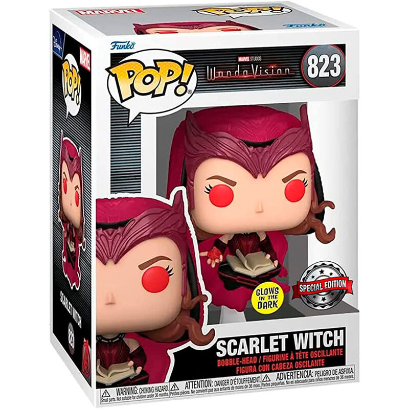 Funko POP Marvel Wanda Vision Scarlet Witch Exclusivo - Frikibase.com