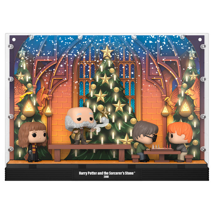 Funko POP Moments Deluxe Harry Potter Great Hall Holiday - Frikibase.com