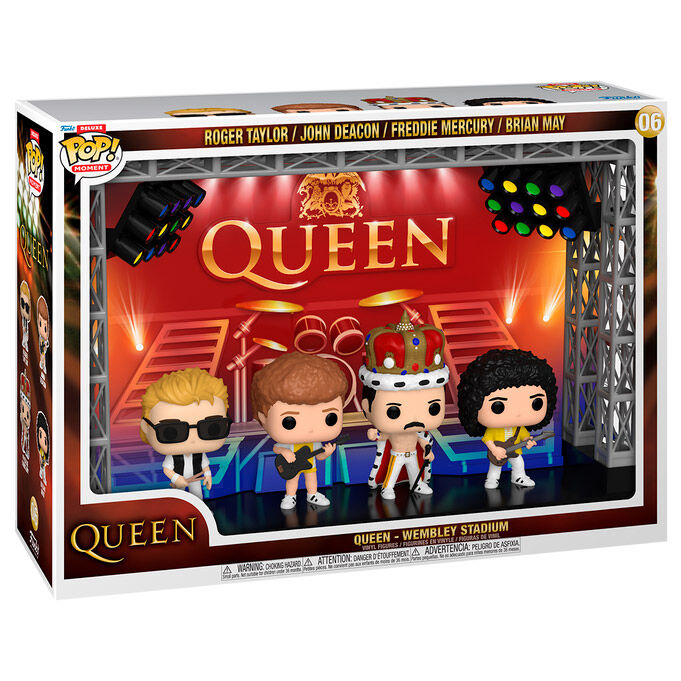 Funko POP Moments Deluxe Queen Wembley Stadium - Frikibase.com