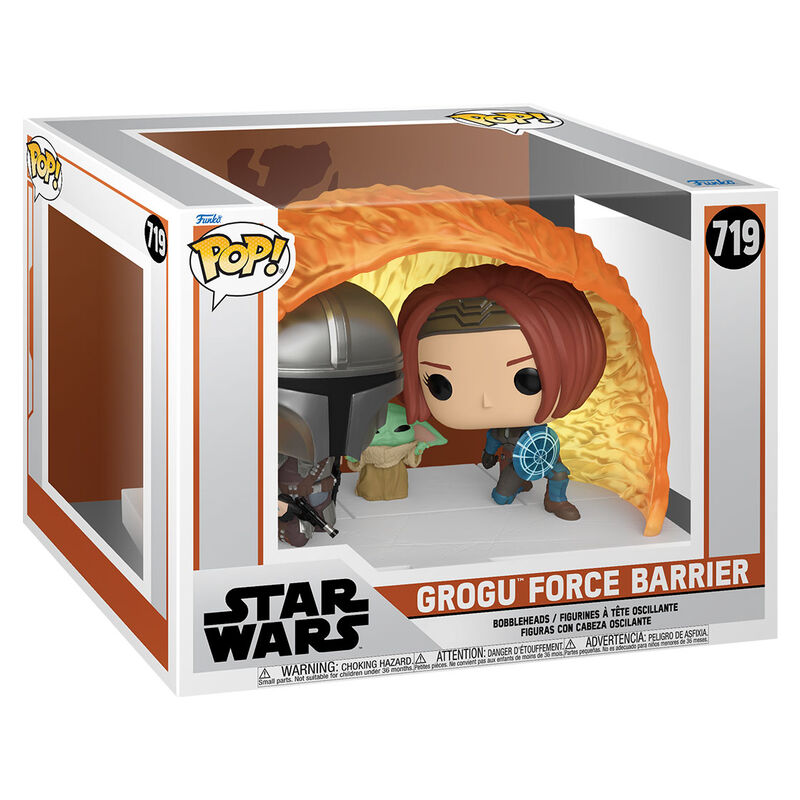 Funko POP Moments Star Wars The Mandalorian Grogu Force Barrier - Frikibase.com