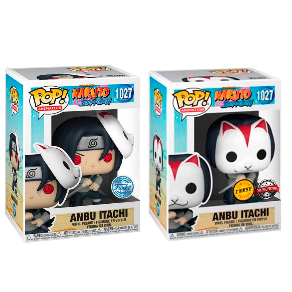 Funko POP Naruto Shippuden Anbu Itachi (5+1 Chase) Exclusivo - Frikibase.com