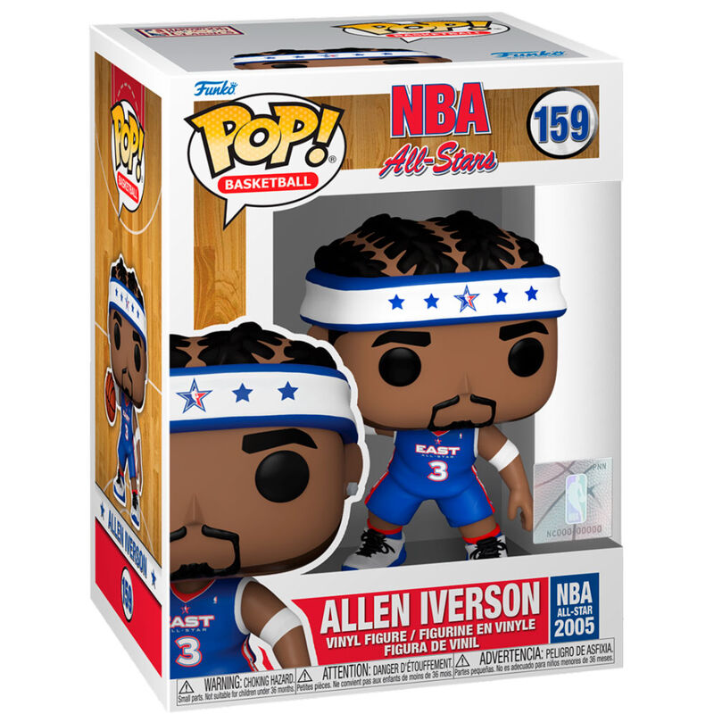 Funko POP NBA All-Stars Allen Iverson (2005) - Frikibase.com