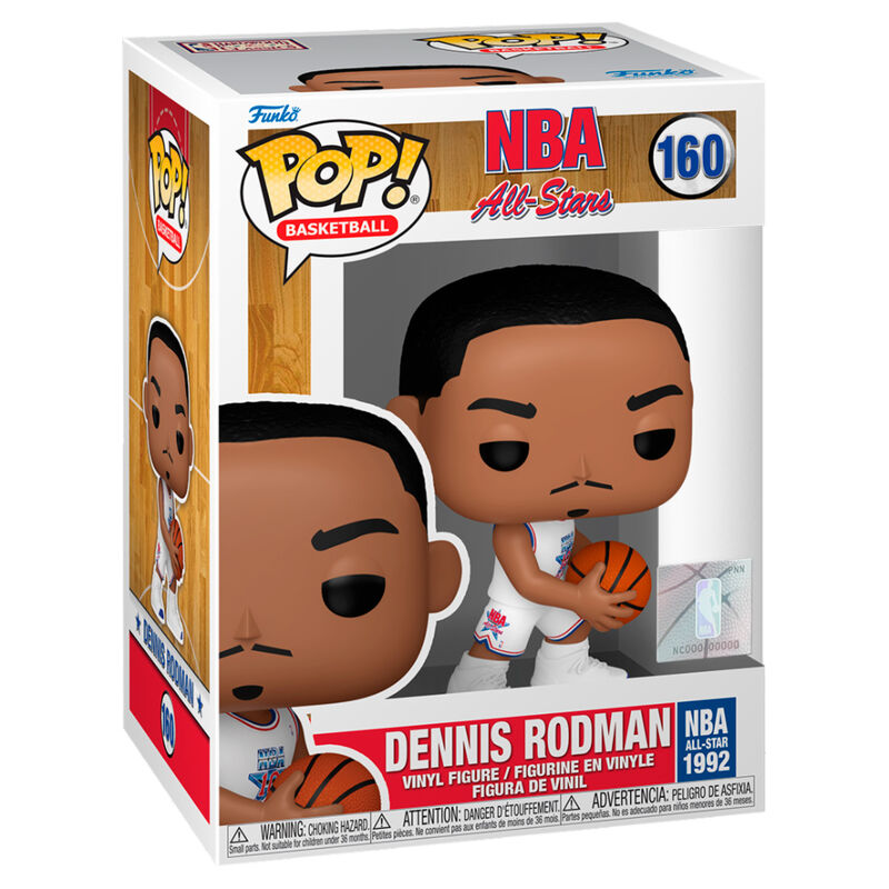 Funko POP NBA All-Stars Dennis Rodman (1992) - Frikibase.com