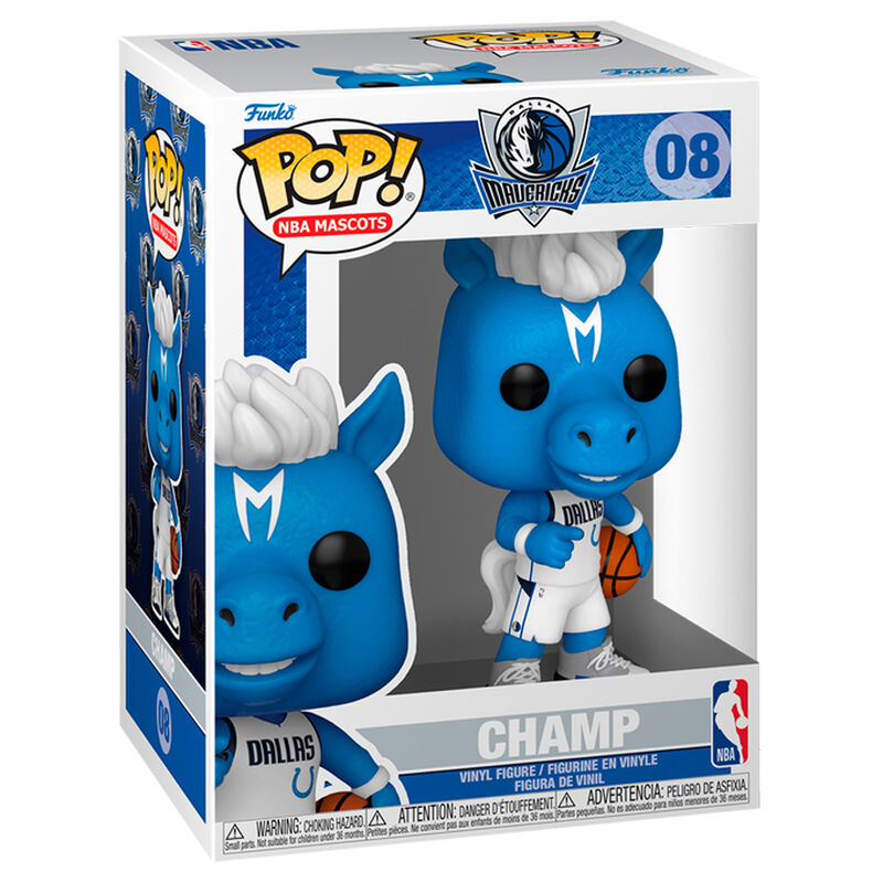 Funko POP NBA Mavericks Champ - Frikibase.com