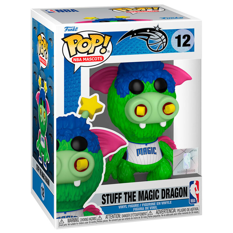 Funko POP NBA Orlando Stuff the Magic Dragon - Frikibase.com