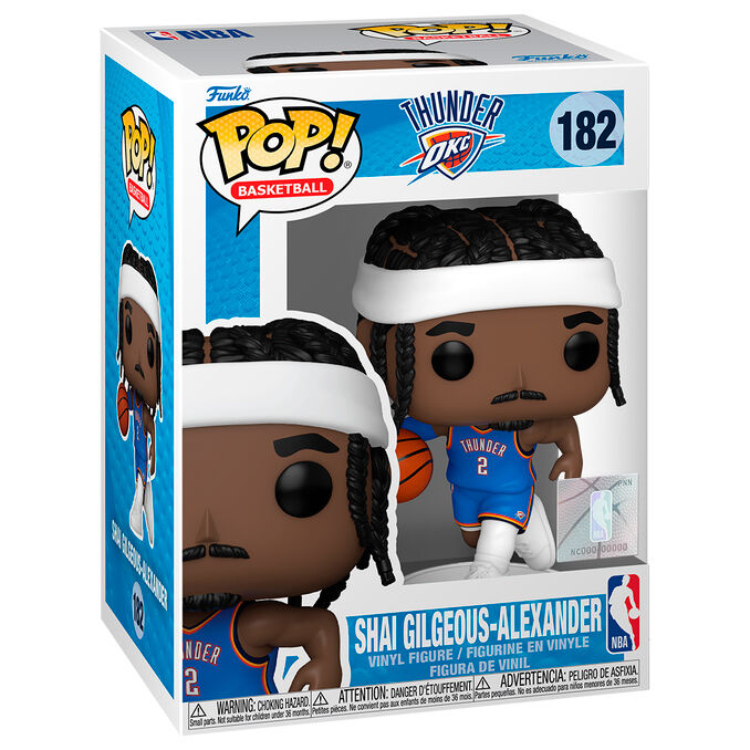 Funko POP NBA Thunder OKC Shai Gilgeous Alexander - Frikibase.com