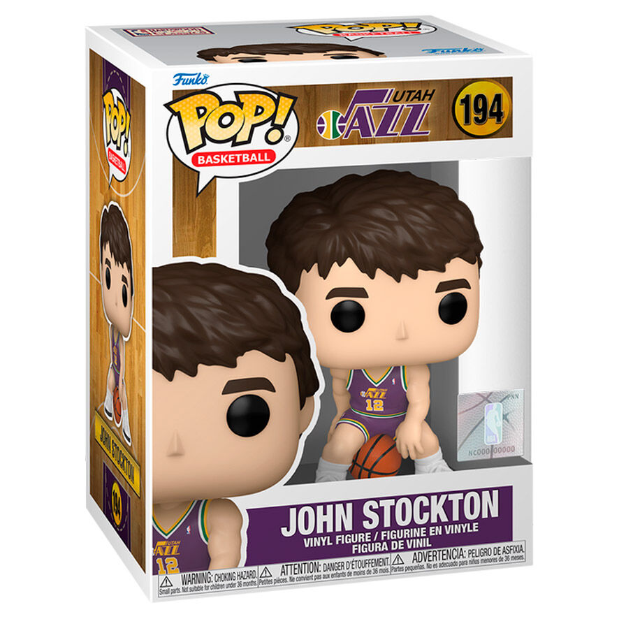 Funko POP NBA Utah Jazz John Stockton - Frikibase.com