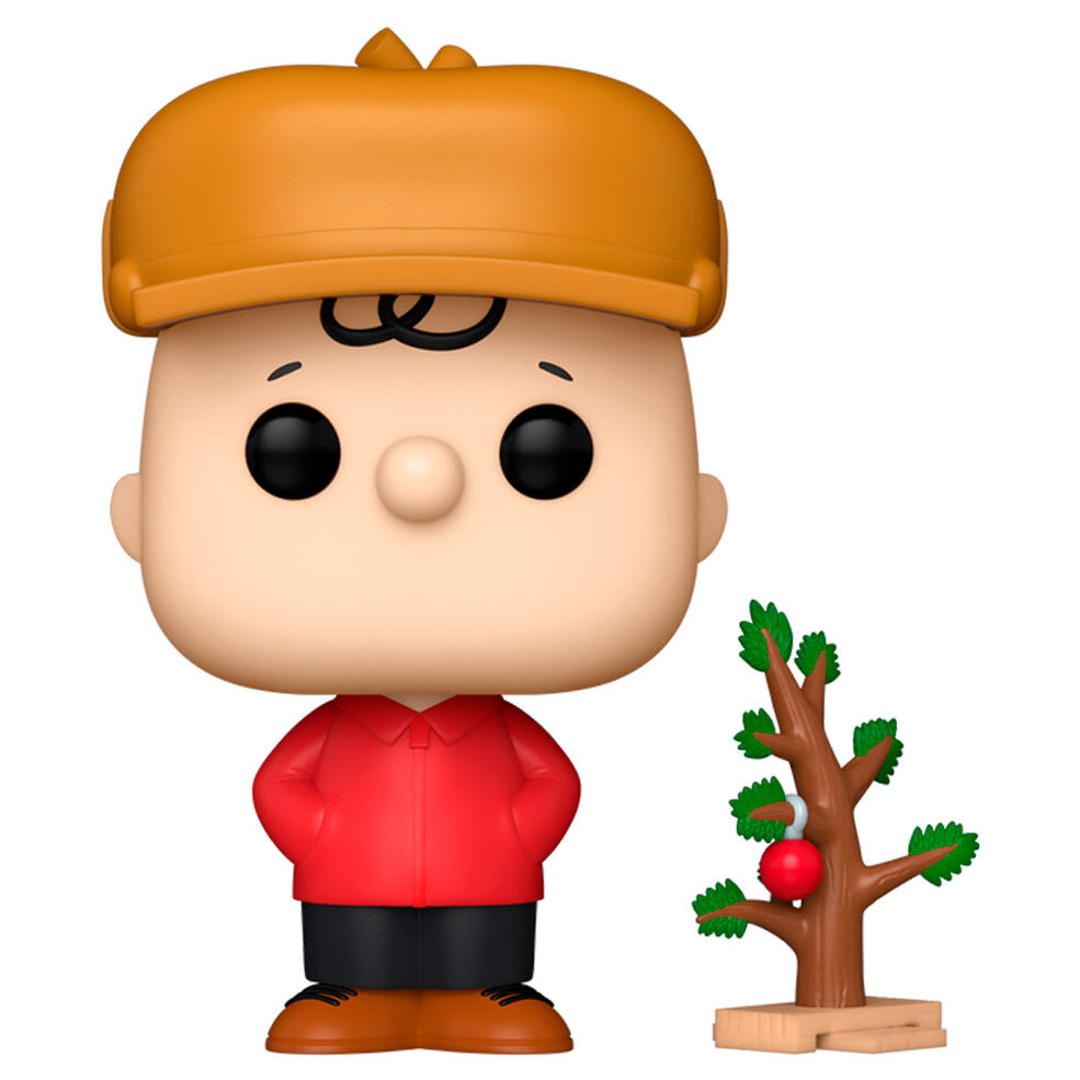 Funko POP Peanuts Charlie Brown with Tree - Frikibase.com