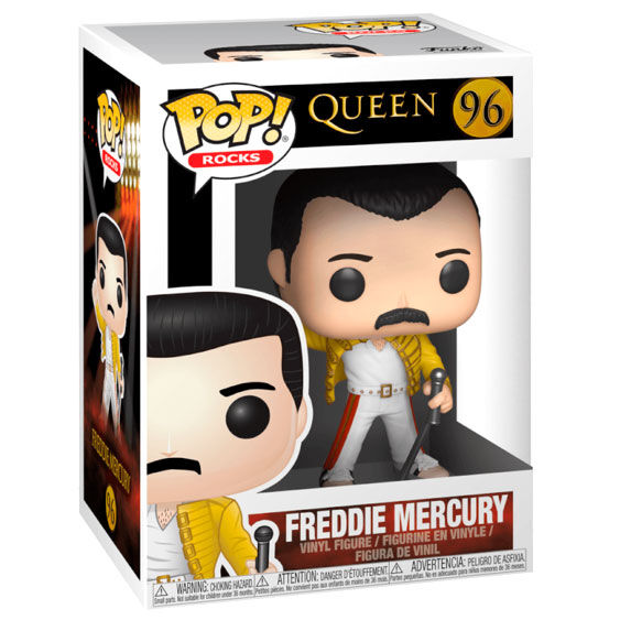 Funko POP Queen Freddie Mercury Wembley 1986 - Frikibase.com