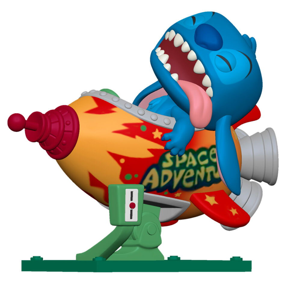 Funko POP Rides Super Deluxe Disney Lilo and Stitch - Stitch in Rocket - Frikibase.com