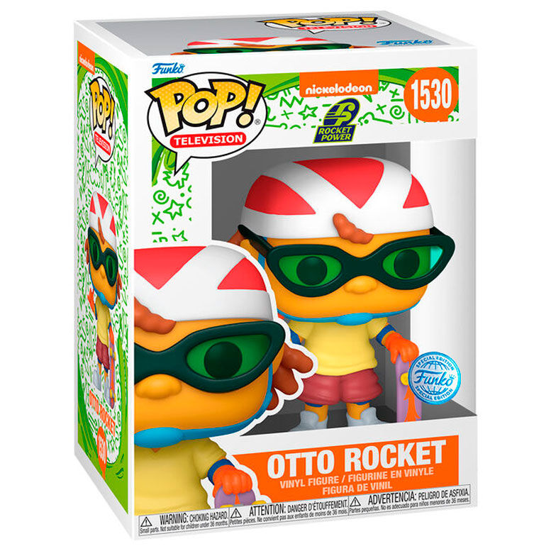 Funko POP Rocket Power -  Otto Rocket Exclusivo - Frikibase.com