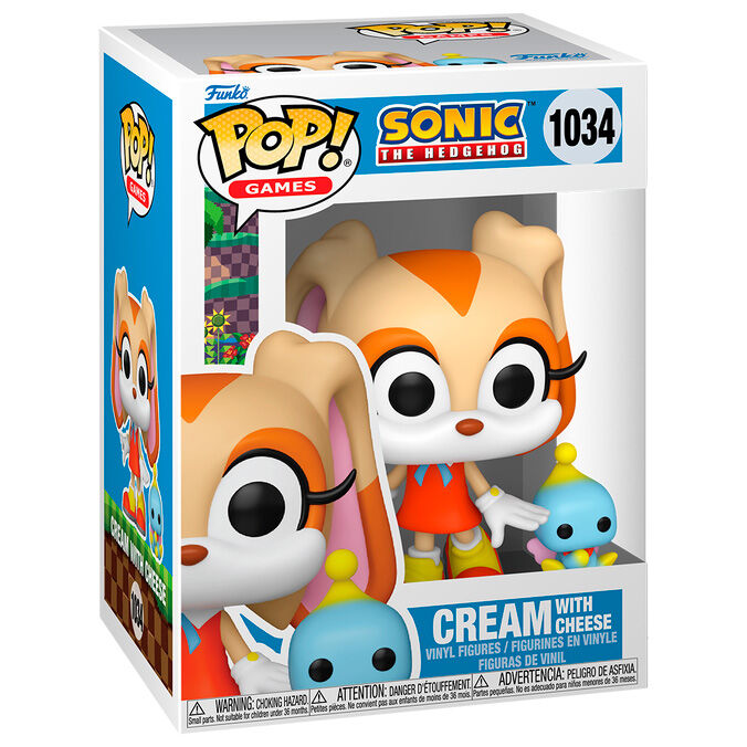 Funko POP Sonic The Hedgehog Cream with Cheese - Frikibase.com