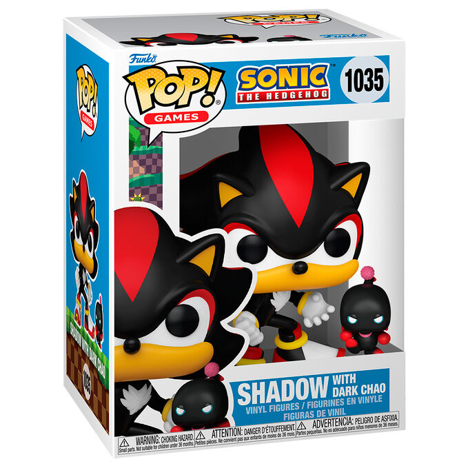 Funko POP Sonic The Hedgehog Shadow with Dark Chao - Frikibase.com