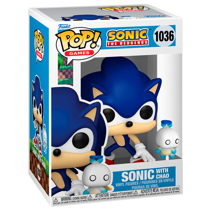 Funko POP Sonic The Hedgehog Sonic with Chao - Frikibase.com