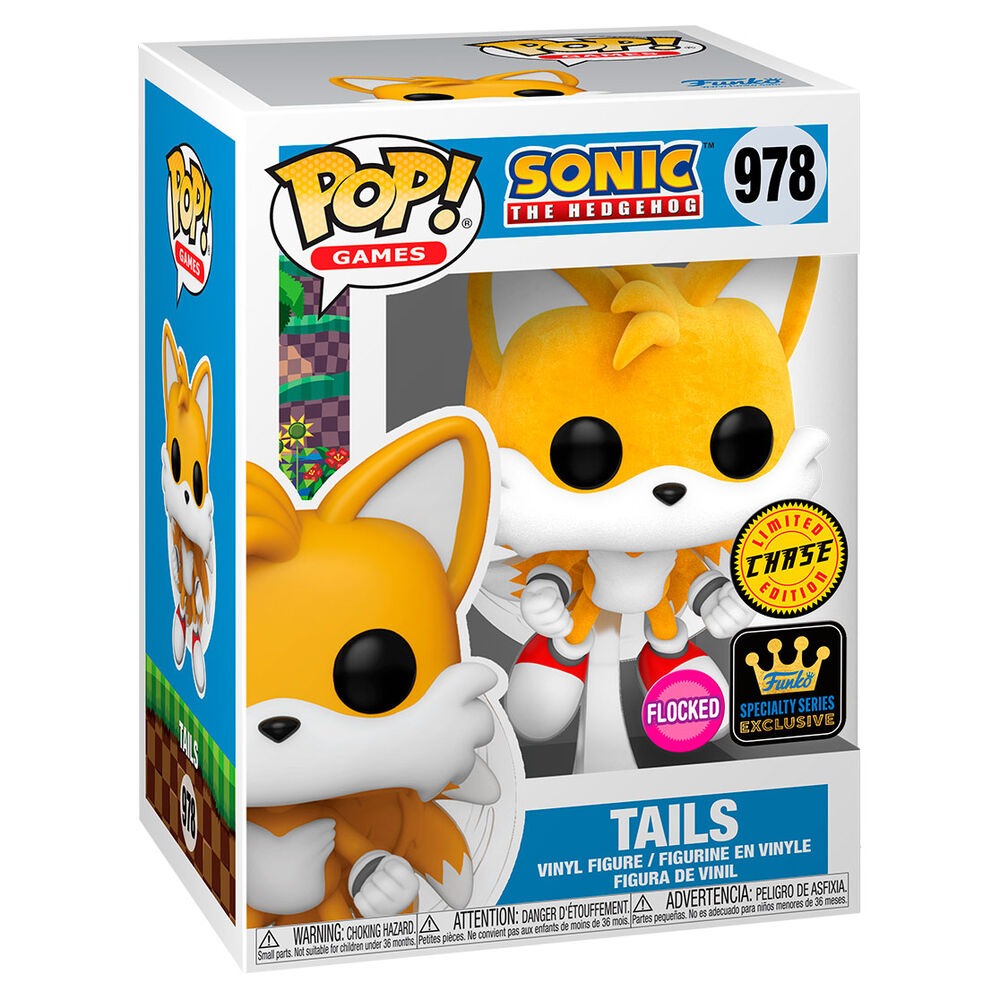 Funko POP Sonic The Hedgehog Tails Exclusivo Chase - Frikibase.com