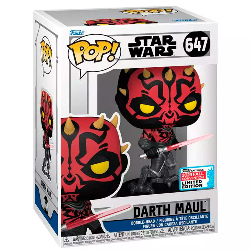 Funko POP Star Wars Darth Maul Exclusivo - Frikibase.com