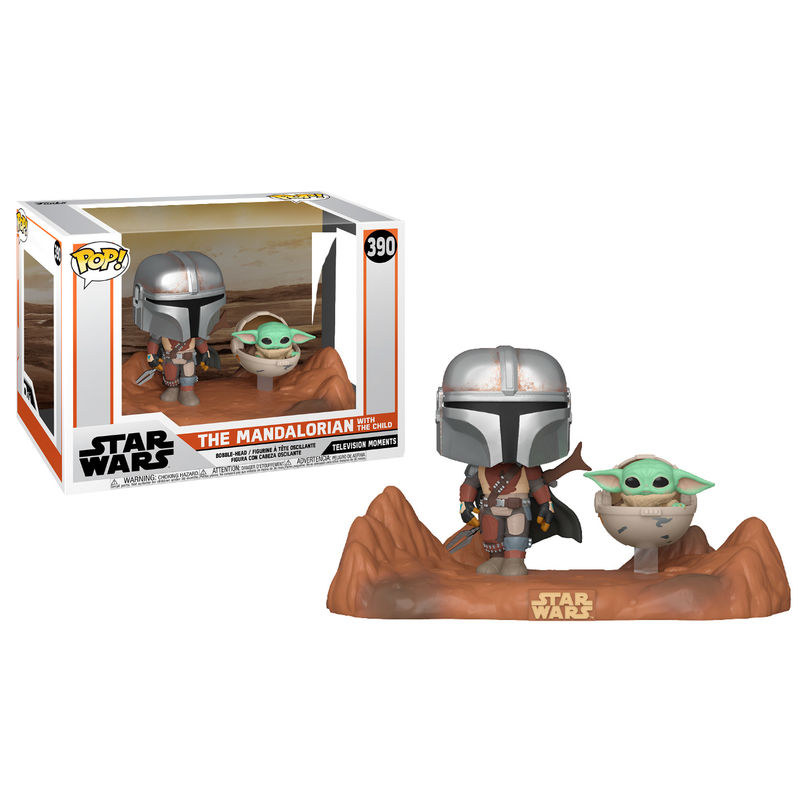 Funko POP Star Wars Mandalorian - The Child and Mandalorian - Frikibase.com