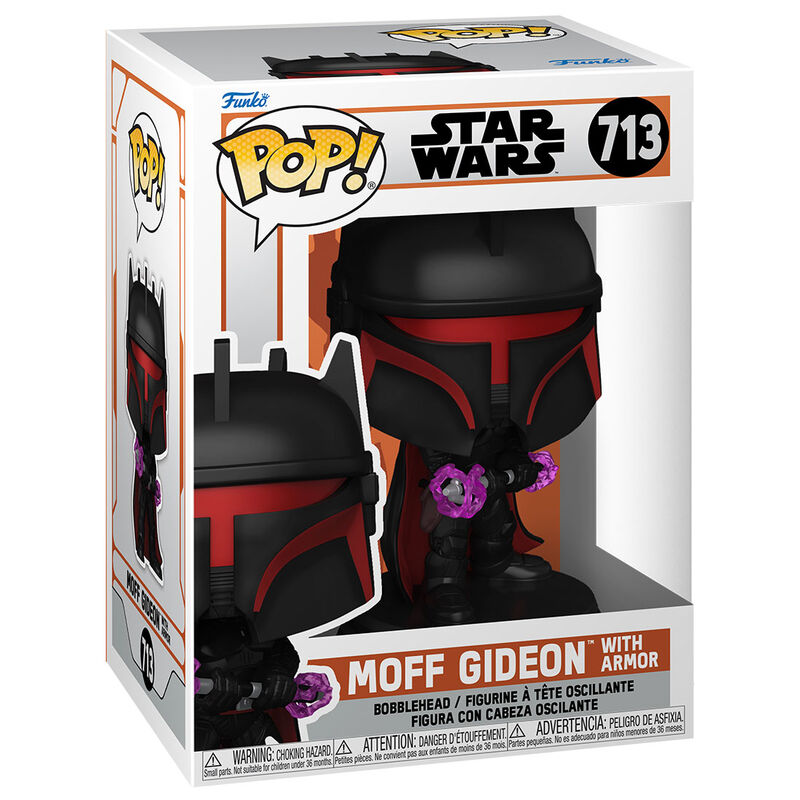 Funko POP Star Wars The Mandalorian Moff Gideon with Armor - Frikibase.com