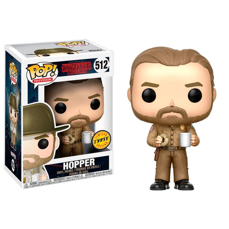 Funko POP Stranger Things Hopper Chase - Frikibase.com