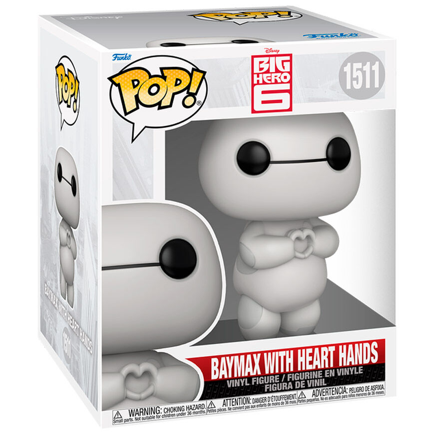 Funko POP Super Disney Baymax with Heart Hands - Frikibase.com