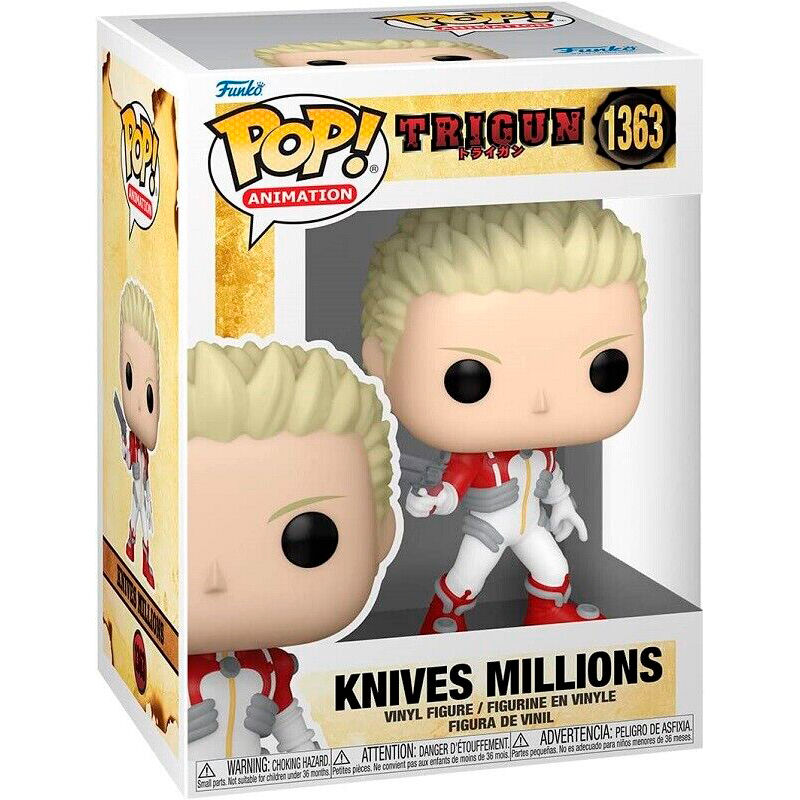 Funko POP Trigun Knives Millions - Frikibase.com