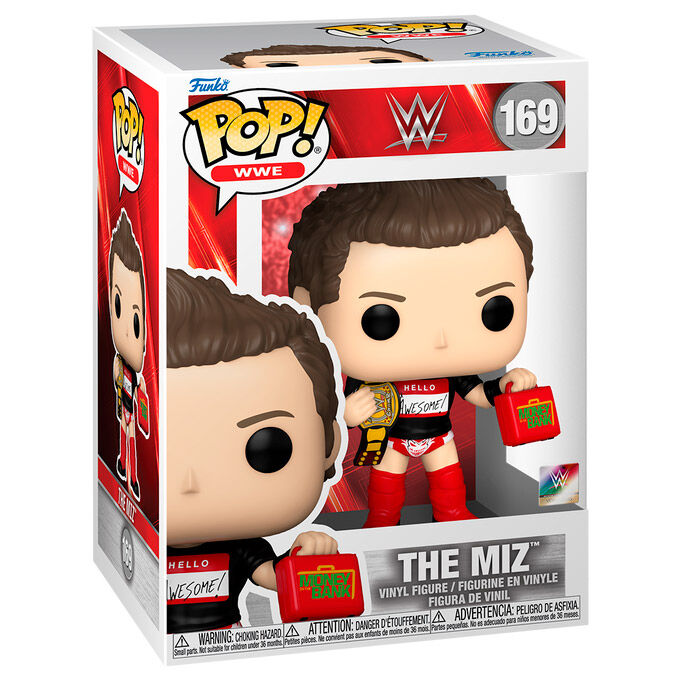 Funko POP WWE The Miz Money in the Bank Briefcase - Frikibase.com