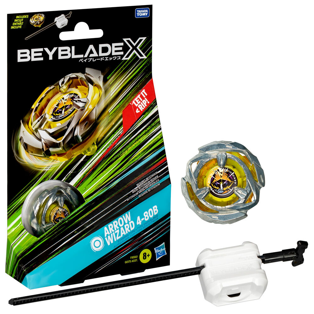 Juego Arrow Wizard 4-80B BeybladeX - Frikibase.com